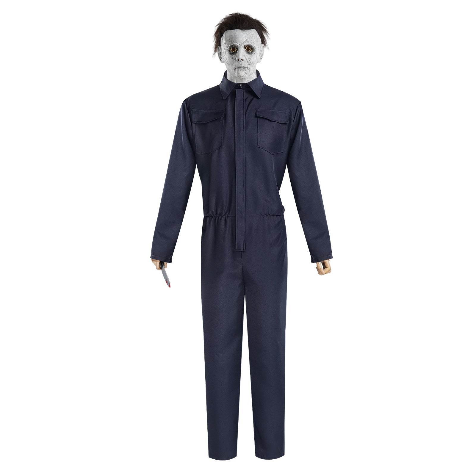 Halloween Michael Myers Costume Workwear Cosplay - Ecosfun