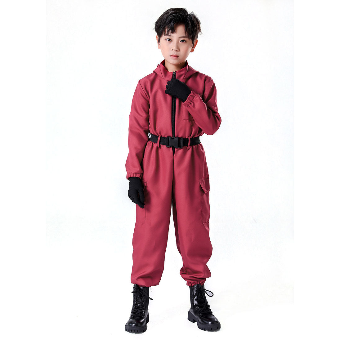 Costume classique d'uniforme de garde pour enfants combinaison garçon fille