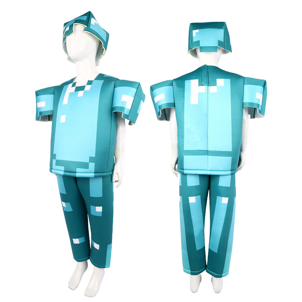 Costume Minecraft Steve pour enfants Halloween