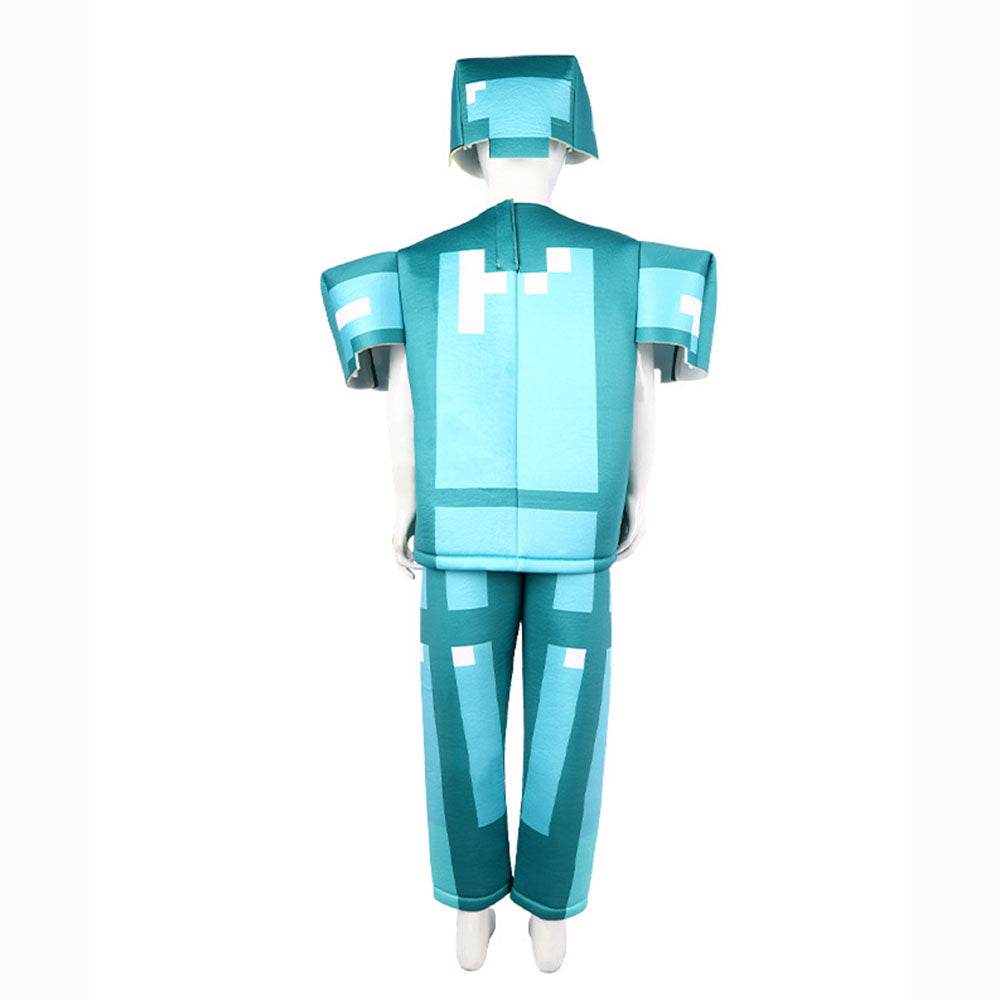 Minecraft Steve Costume for Kids Halloween - Ecosfun