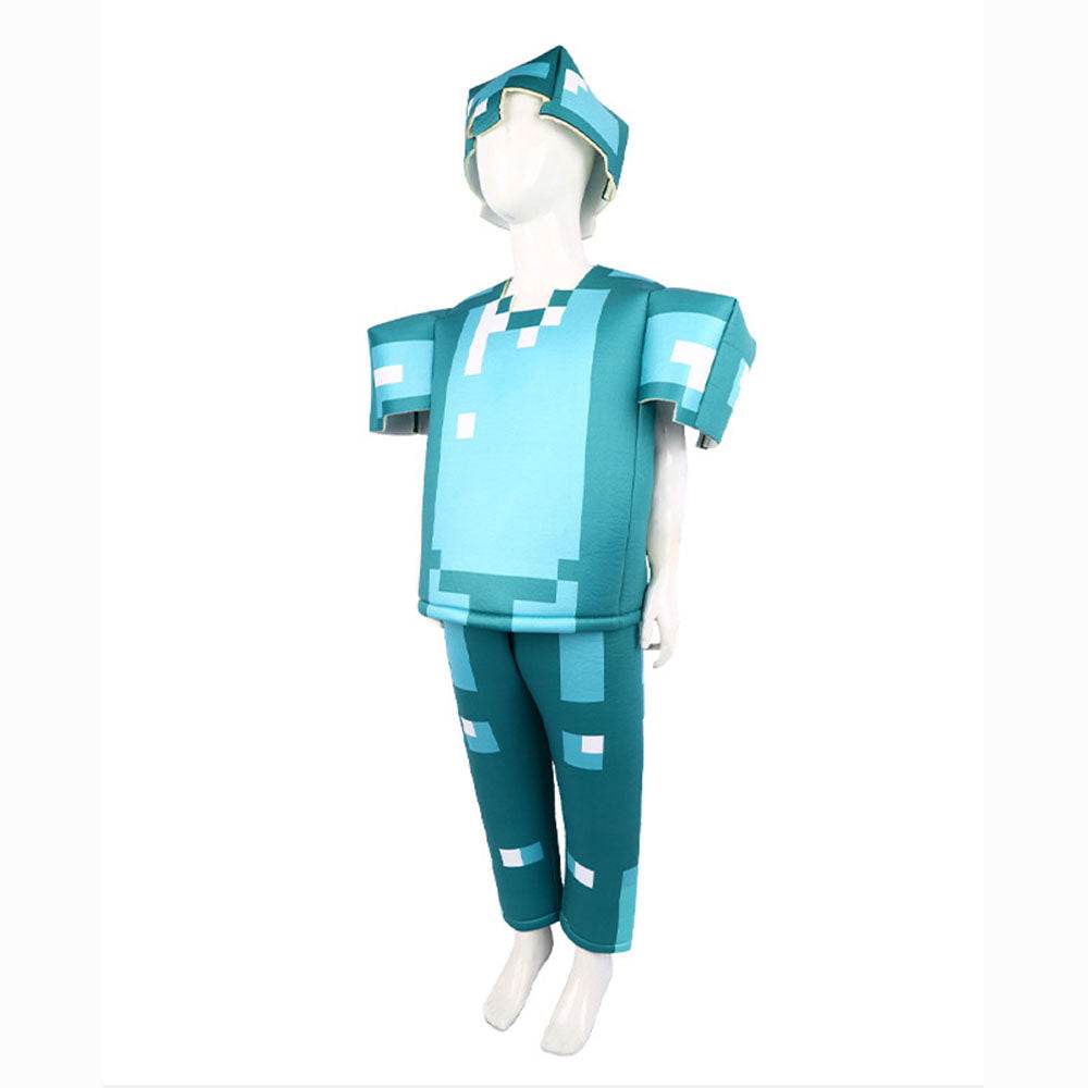 Minecraft Steve Costume for Kids Halloween - Ecosfun