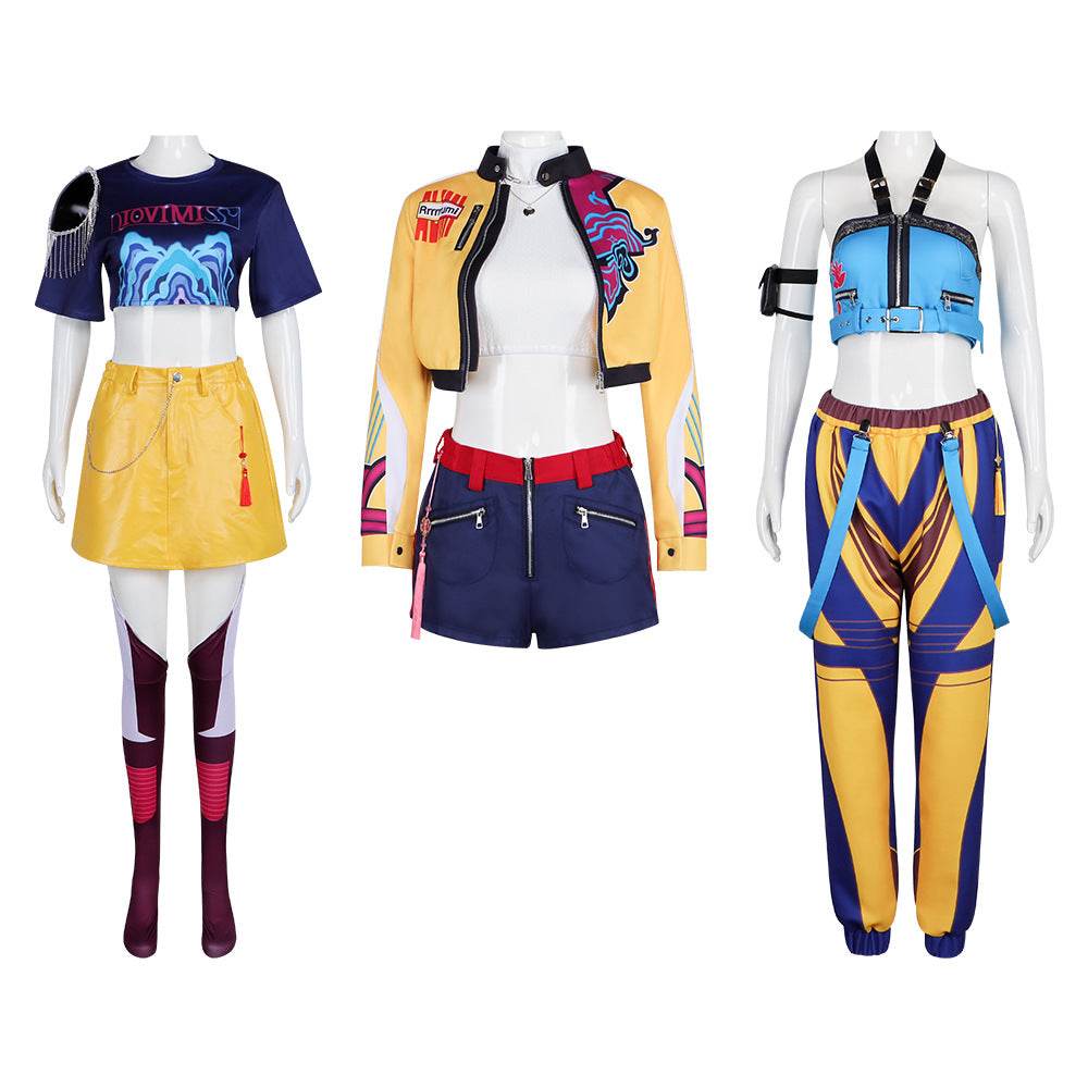 Kpop Rumi Mira Zoey Costume Movie TV Cosplay - Ecosfun