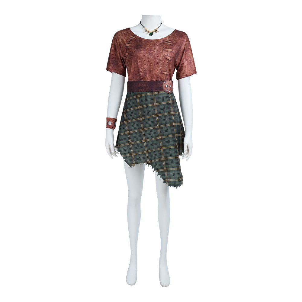 Costume de cosplay Shrek 5 Fiona Orc Tenue d'Halloween pour femmes