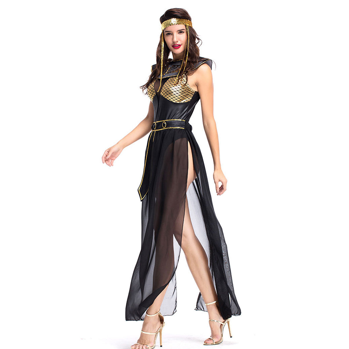 Costume de Pharaon Cléopâtre Cosplay Halloween