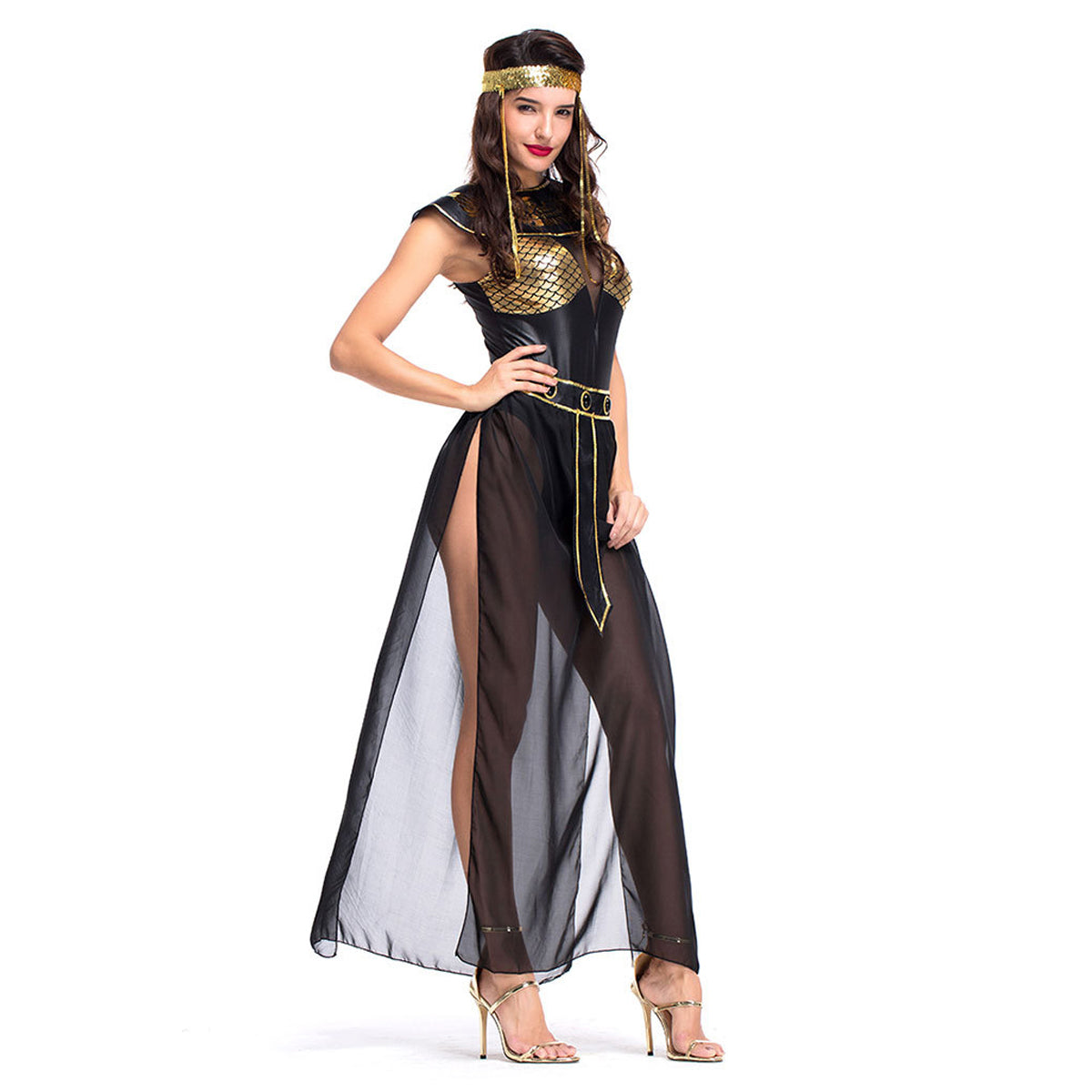 Costume de Pharaon Cléopâtre Cosplay Halloween