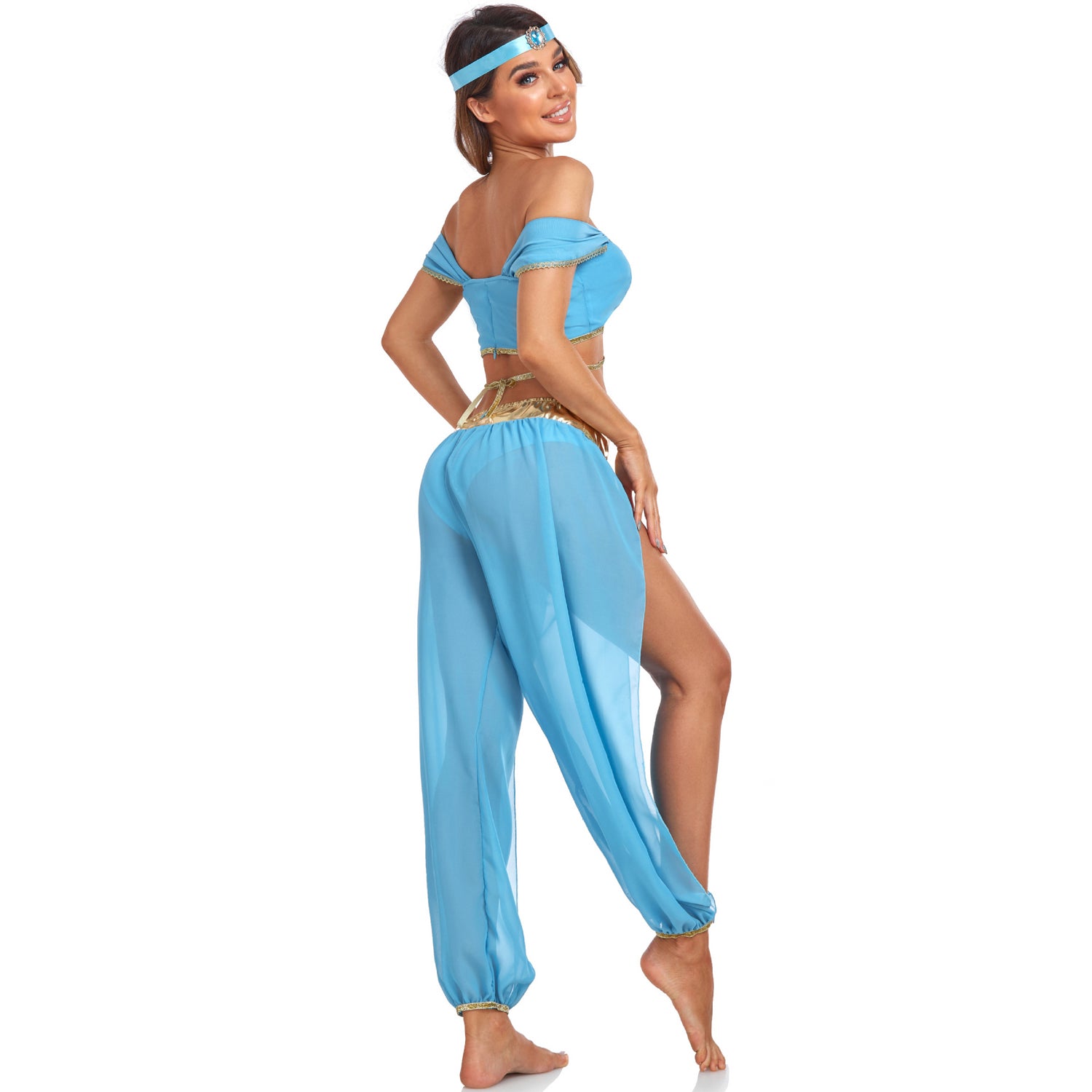 Robe Princesse Jasmine Lampe Magique Aladdin