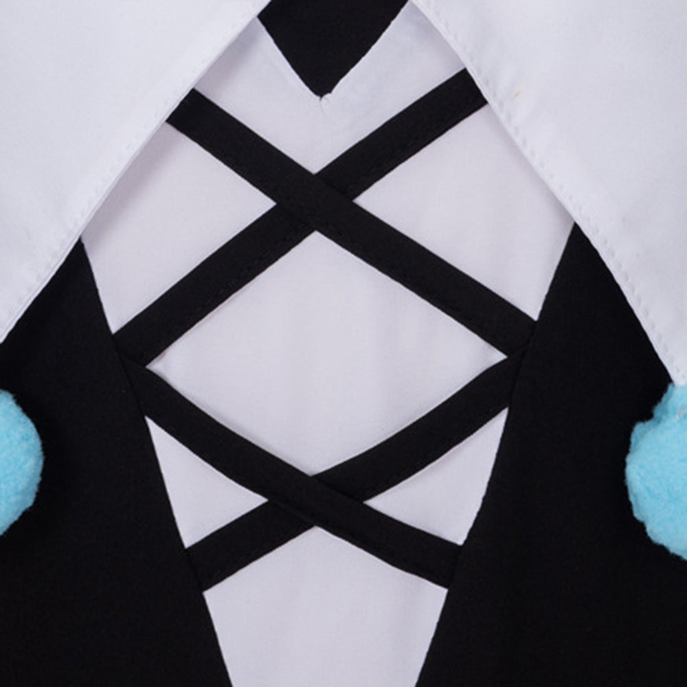 Costume de cosplay de fille muette Stella pour la fête du jeu Eggy