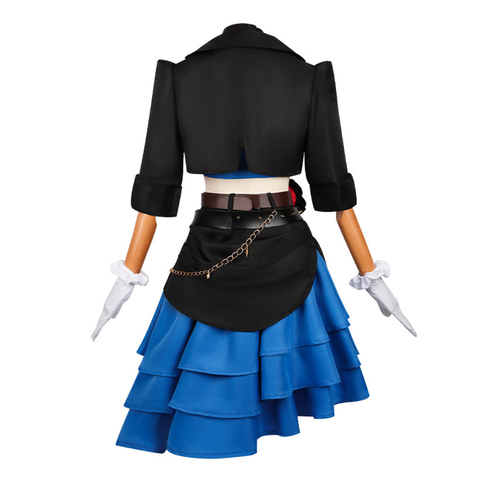 Costume de cosplay Game Stella Mute Eileen Eggy Party pour femmes