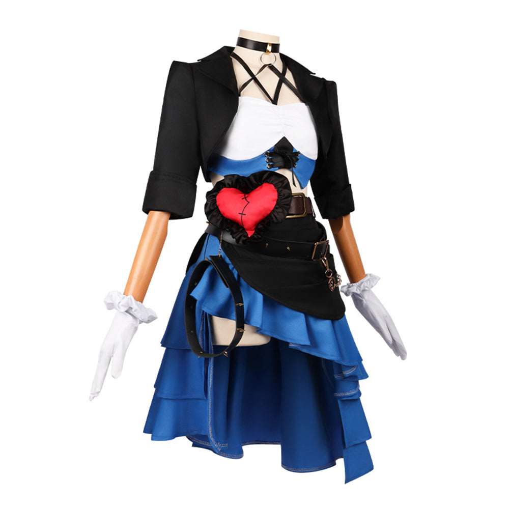 Costume de cosplay Game Stella Mute Eileen Eggy Party pour femmes