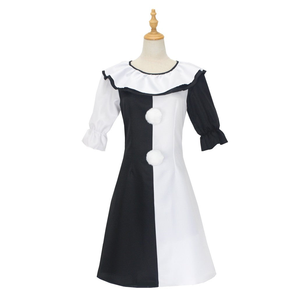 Terrifier 2 Art Le Clown Joker Costume de Cosplay Combinaison Halloween