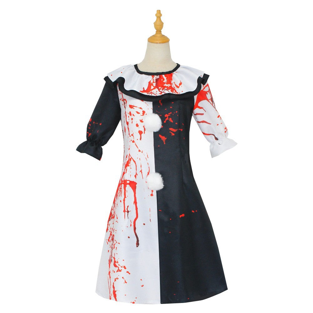 Terrifier 2 Art Le Clown Joker Costume de Cosplay Combinaison Halloween