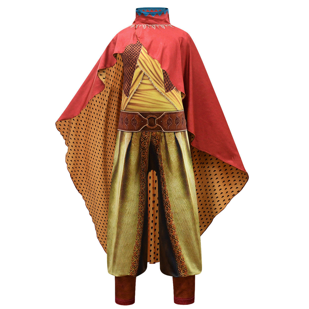 Costume Raya et le Dernier Dragon Cosplay Halloween Combinaison de Spectacle Dramatique