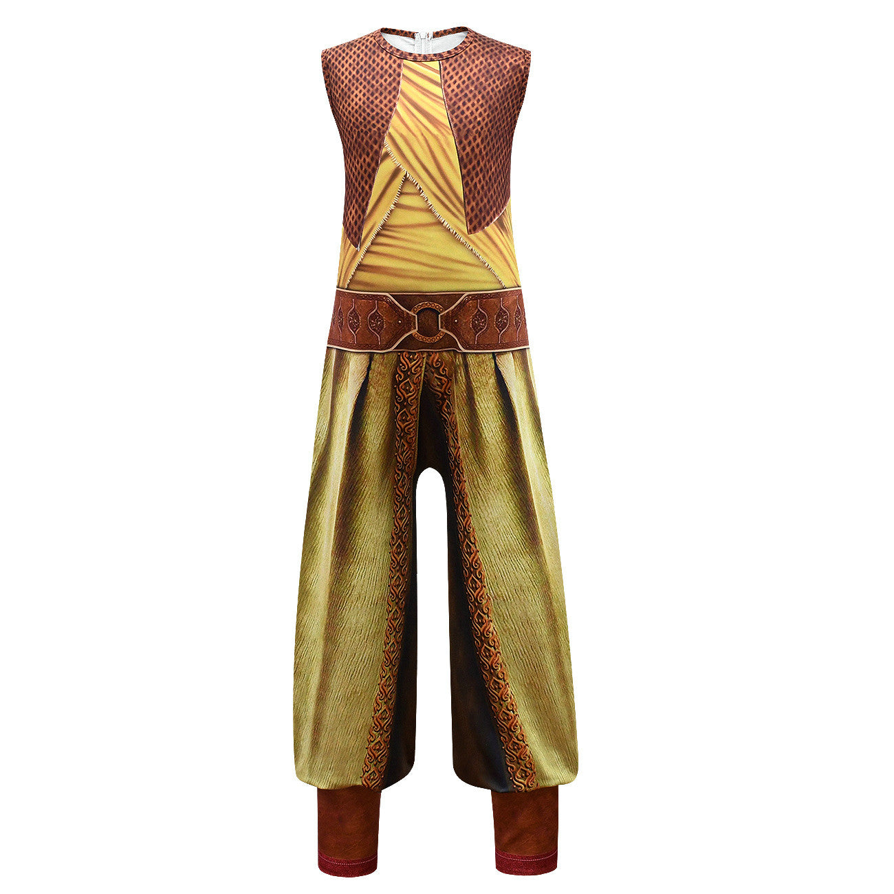 Costume Raya et le Dernier Dragon Cosplay Halloween Combinaison de Spectacle Dramatique