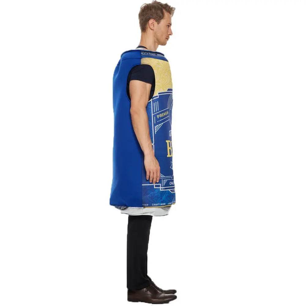 Adult cans beer bottle Oktoberfest Funny Novelty Halloween Cosplay Costume - Ecosfun