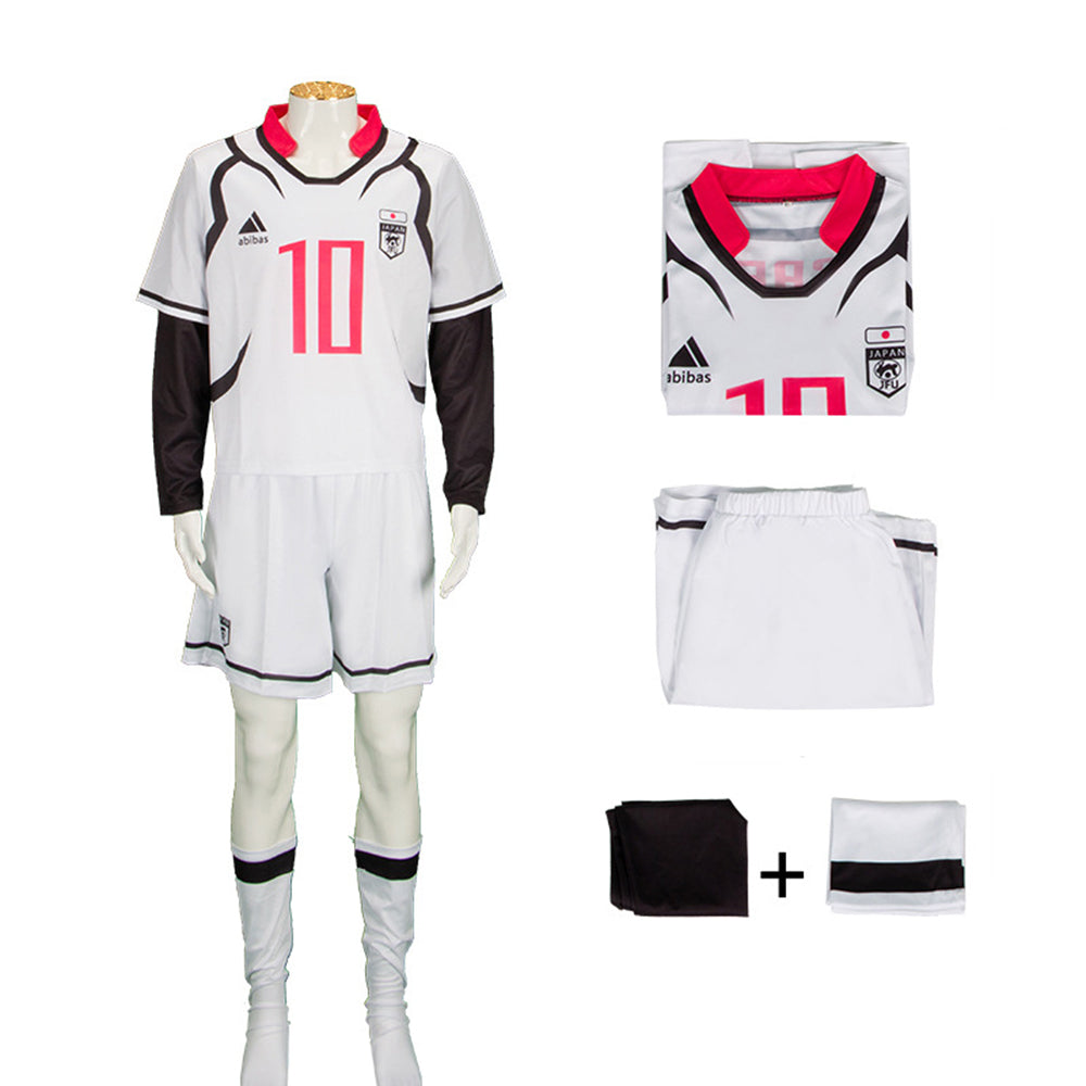Costume de cosplay Blue Lock Sae Itoshi Uniforme de football anime Set