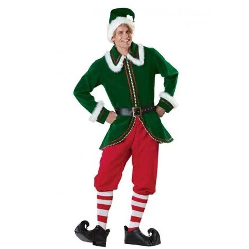 Christmas Costume Santa Claus Cosplay Costume Men - Ecosfun