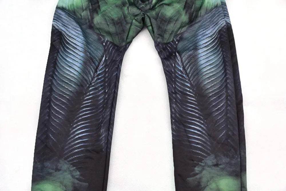 Green Lantern Hal Jordan Muscle Suit Kids Superhero Cosplay Costume - Ecosfun