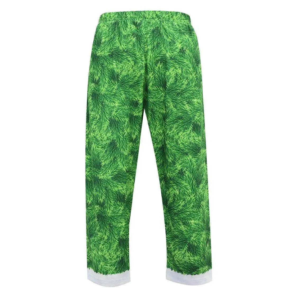 Green Monster Grinch Kids Boys Costume Mask Golves Set Christmas Gift - Ecosfun