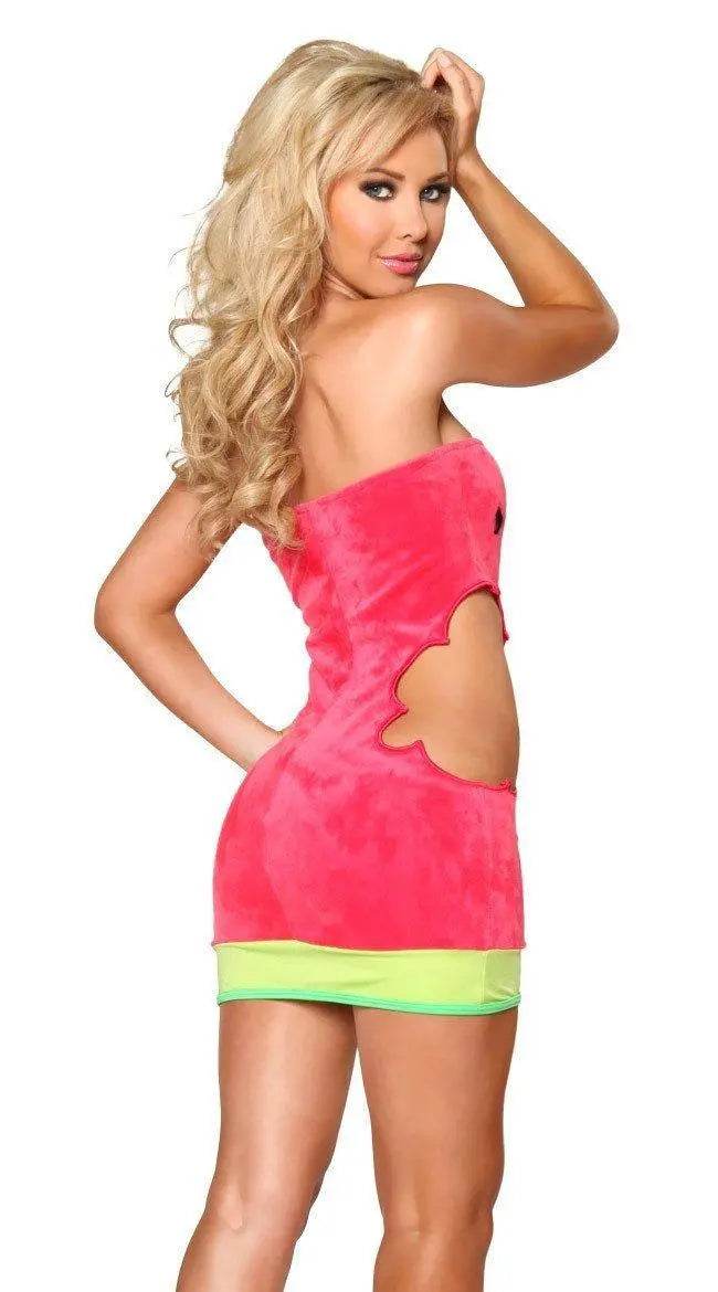 Halloween watermelon dress cosplay party costume Fancy Dress Elegant - Ecosfun