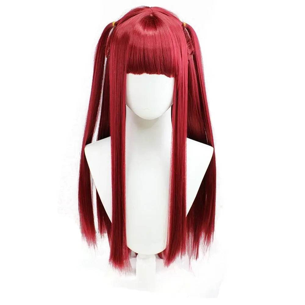 My Dress-Up Darling Cosplay Costume Marin Kitagawa Anime Wig Long Red Wig for Party - Ecosfun