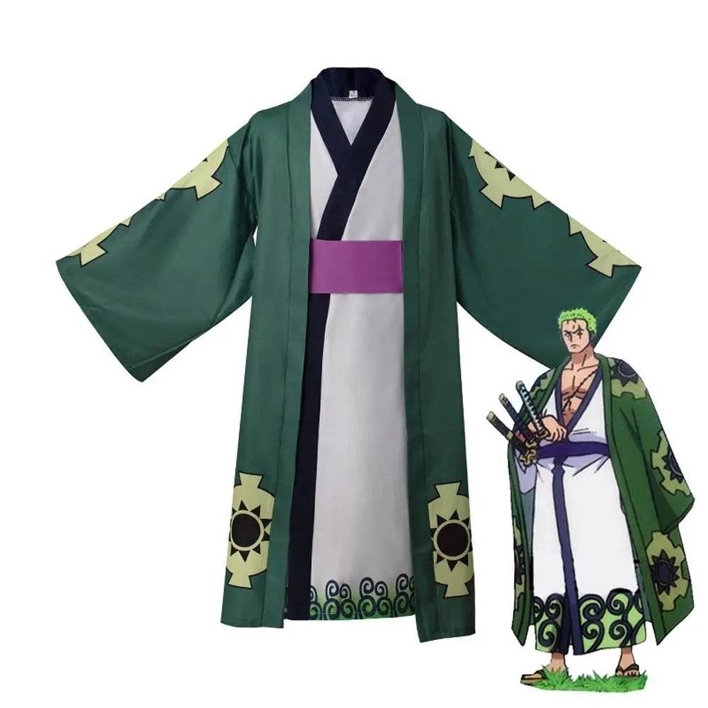 One Piece fiml Red movie Roronoa Zoro Cosplay Costume - Ecosfun