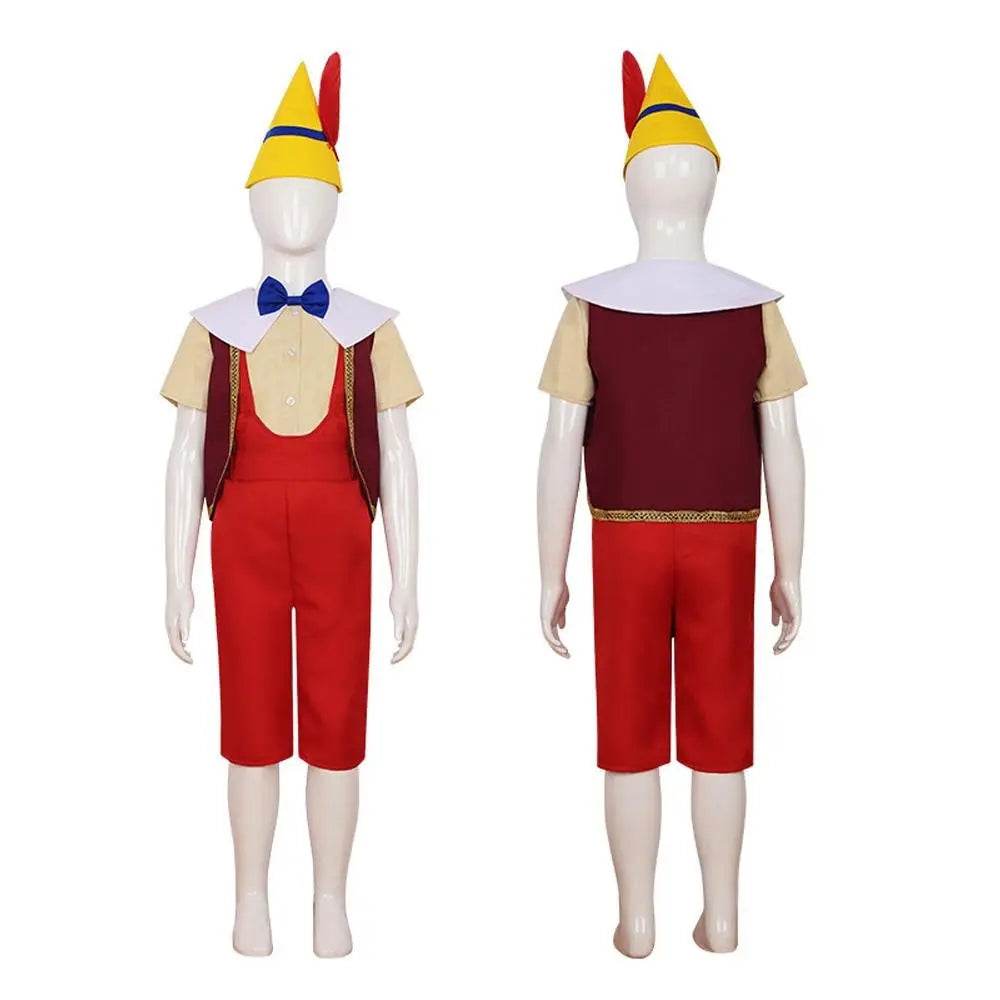 Pinocchio with the long nose Costume Cosplay Anime Suit Outfit Sets Up - Ecosfun