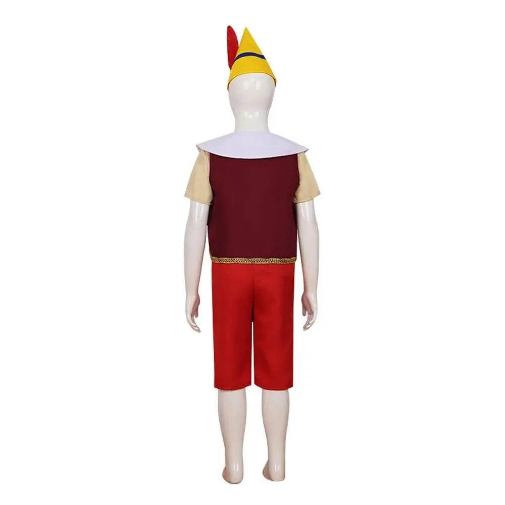 Pinocchio with the long nose Costume Cosplay Anime Suit Outfit Sets Up - Ecosfun