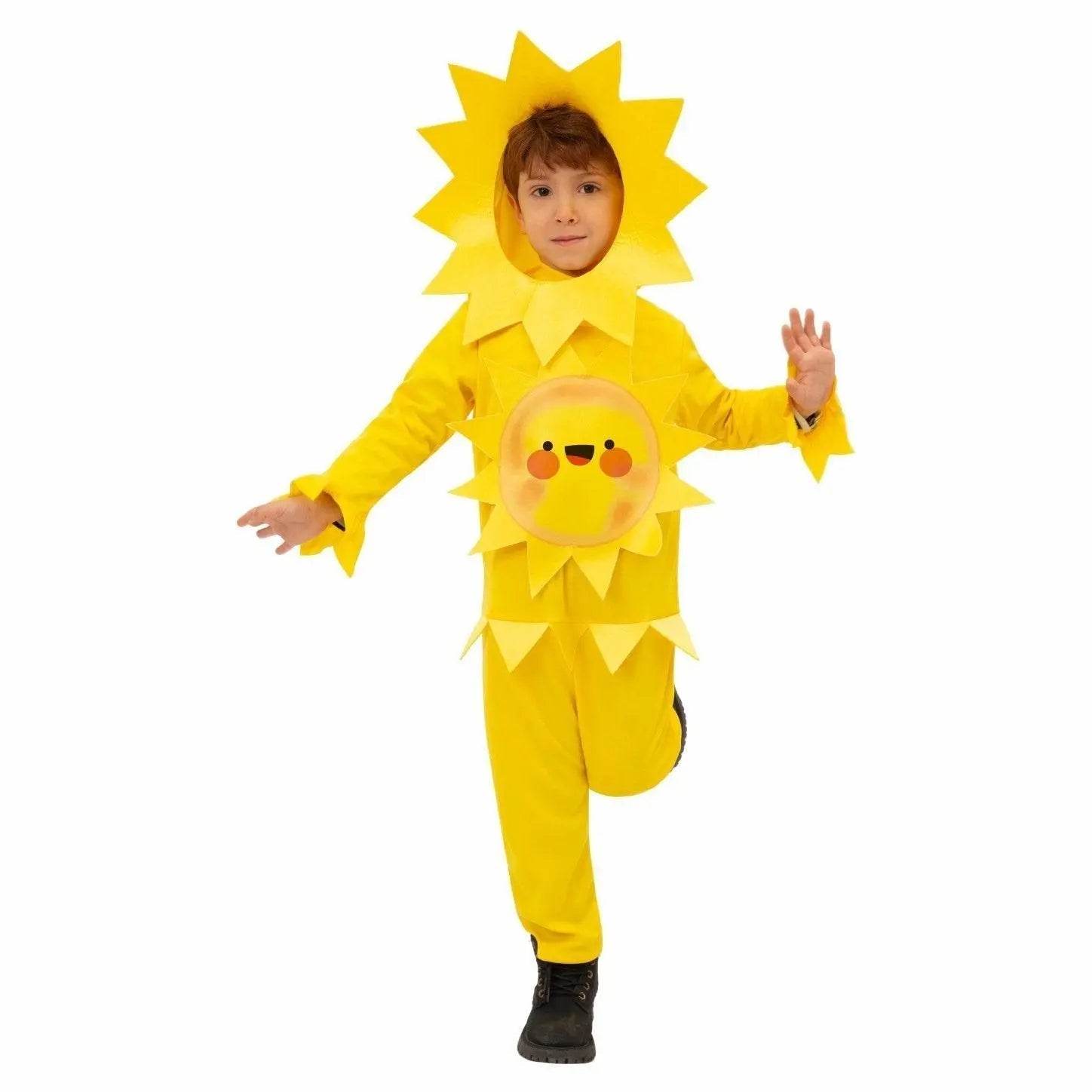 Plant Sunflower Children's Day Kids Stage Party Cosplay Costumes - Ecosfun