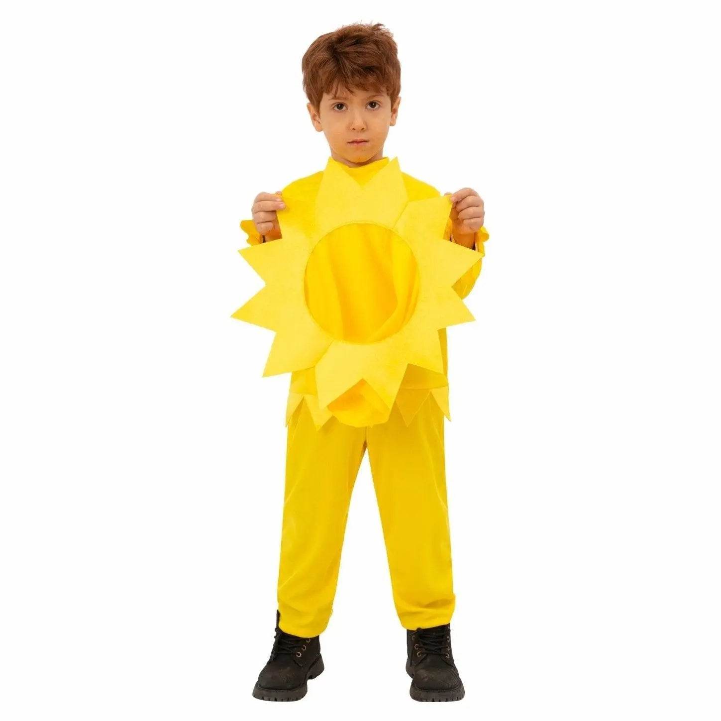 Plant Sunflower Children's Day Kids Stage Party Cosplay Costumes - Ecosfun