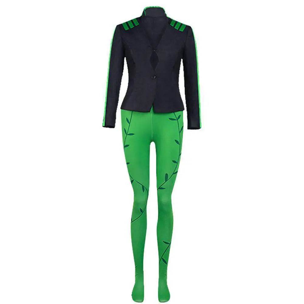 Poison Ivy Cosplay Costume Harley Quinn Outfits Halloween Carnival Dress Up Suit Outfit For Women - Ecosfun