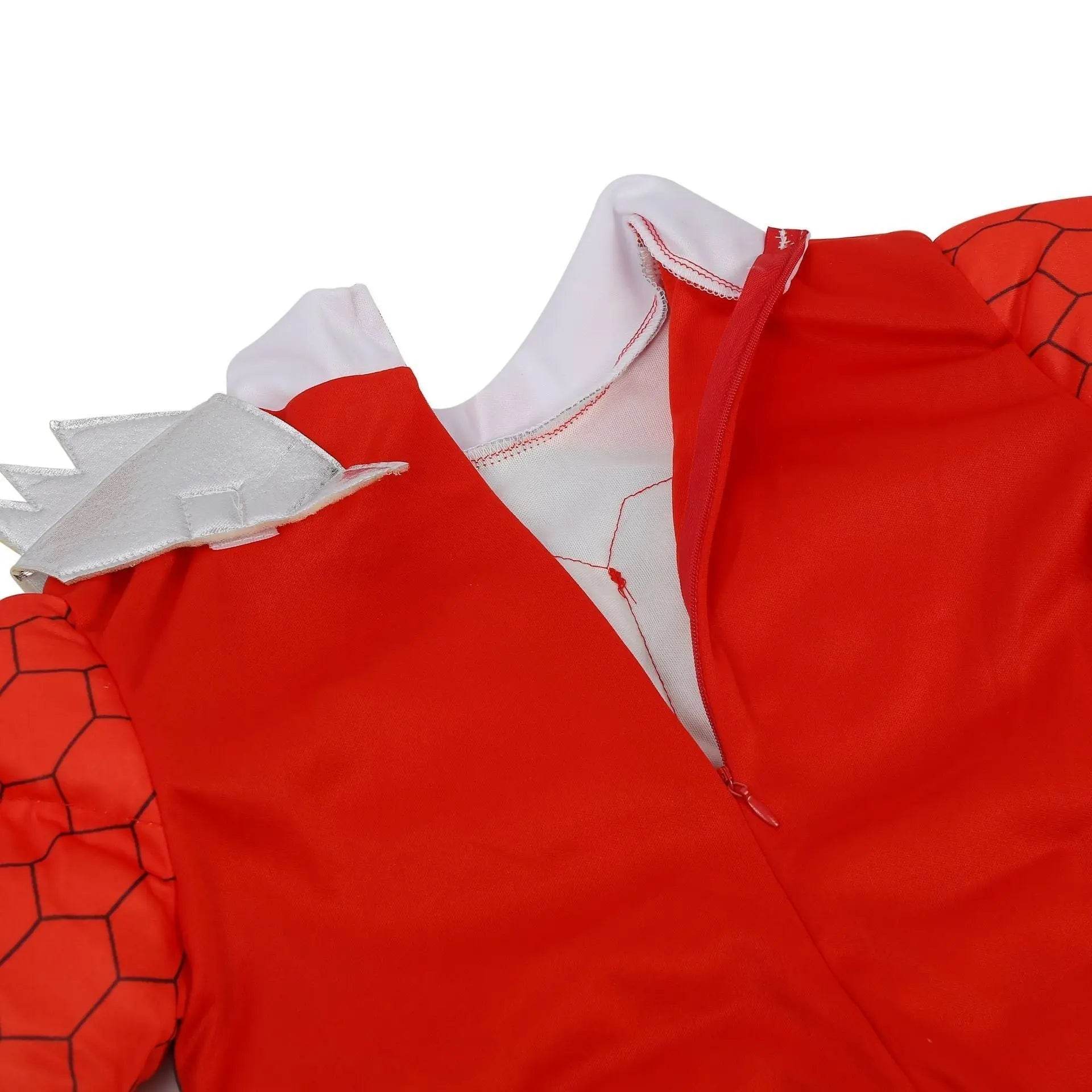 Power Rangers Costume For Boys Red Dino Charge Halloween Outfits - Ecosfun