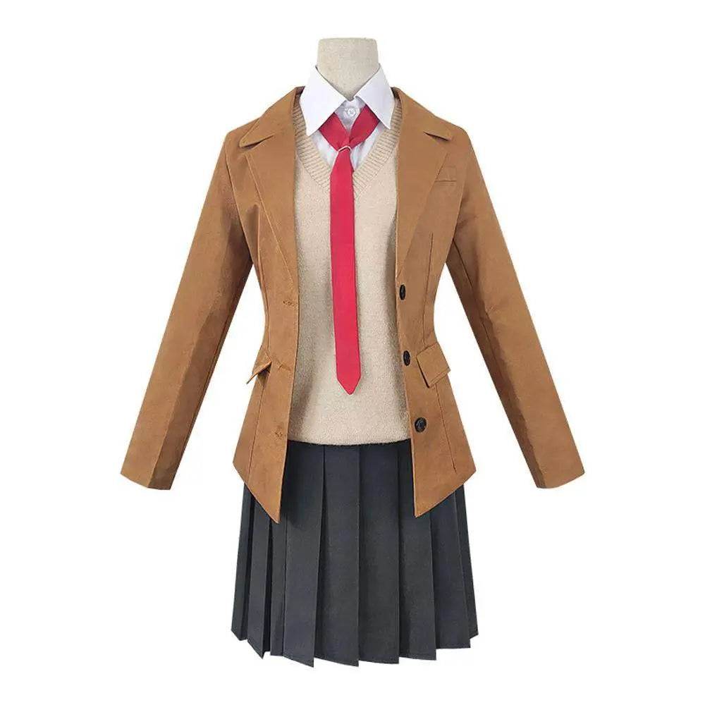 Rascal Does Not Dream of Bunny Girl Senpai Sakura Cosplay Costume Anime Halloween Uniform Outfit Set Dress Up For Women - Ecosfun