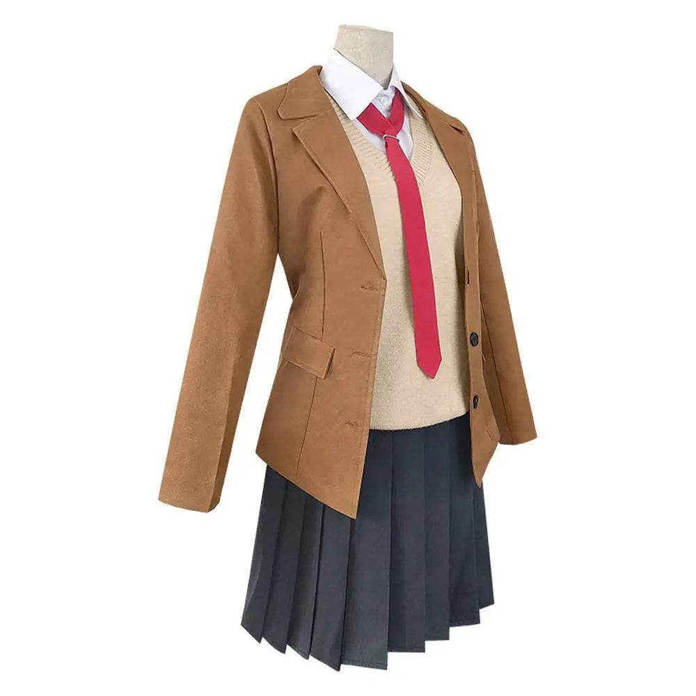 Rascal Does Not Dream of Bunny Girl Senpai Sakura Cosplay Costume Anime Halloween Uniform Outfit Set Dress Up For Women - Ecosfun