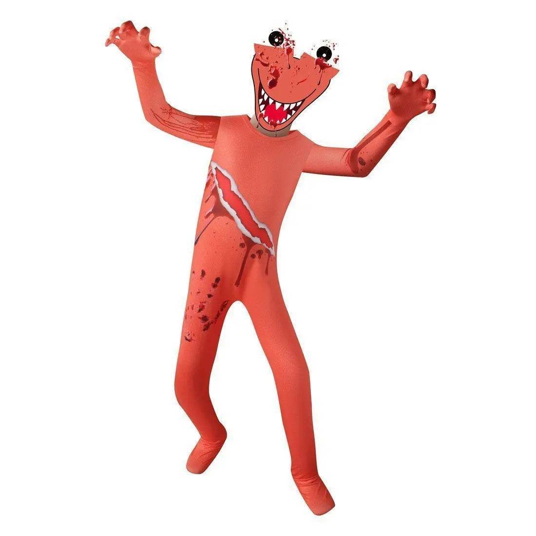 Roblox rainbow friends Cosplay Costume Red Monster costume jumpsuit - Ecosfun