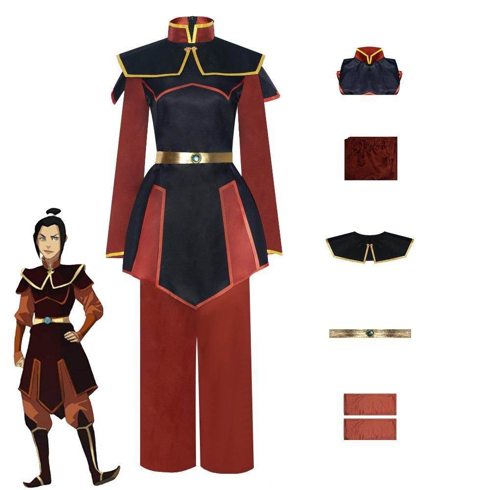 Avatar: The Last Airbender Azula Comic-con two dimensional cosplay Costume - Ecosfun