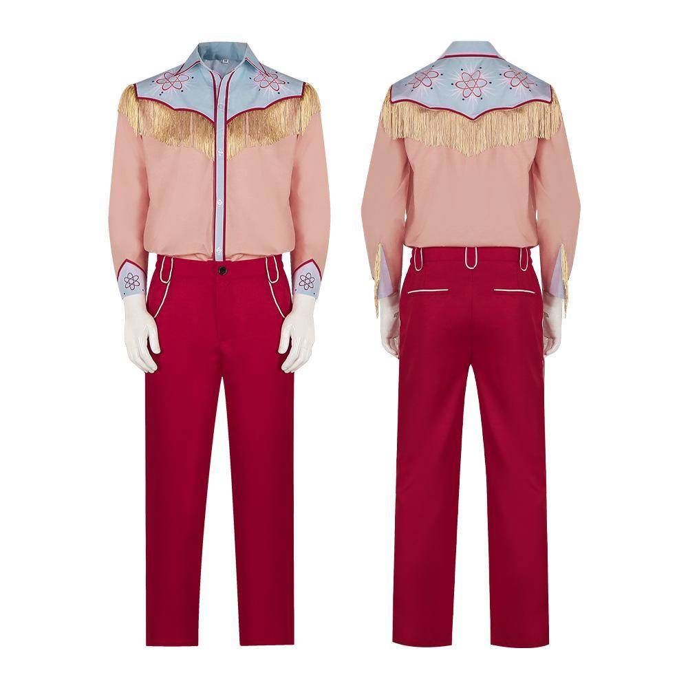 Back to the Future Part III Marty McFly Cowboy Costume Western Cosplay Outfit for Adults - Ecosfun