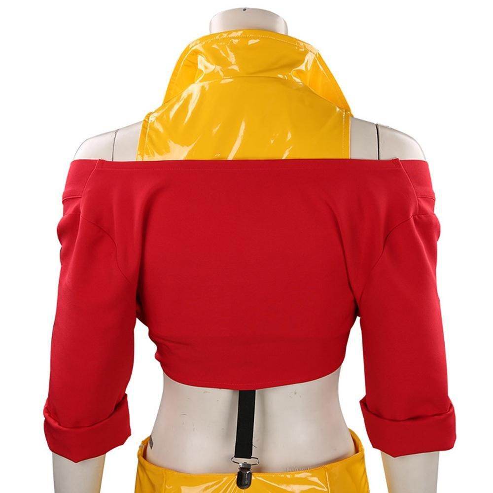 Faye Valentine Cowboy Bebop Outfit Carnival Suit Cosplay Costumes - Ecosfun
