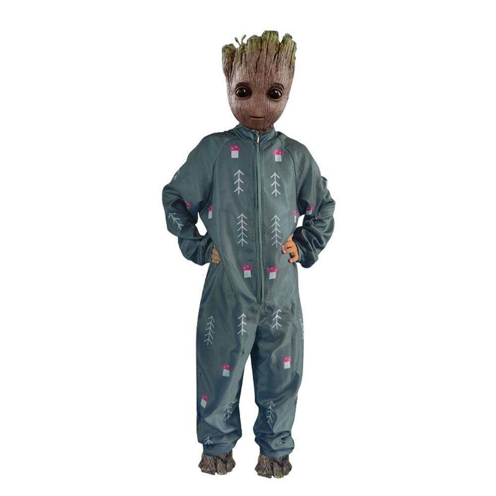 Guardians of the Galaxy Ente Groot Costume jumpsuit Halloween Cosplay Outfits Party Carnival Suit - Ecosfun