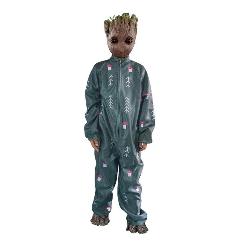 Guardians of the Galaxy Ente Groot Costume jumpsuit Halloween Cosplay Outfits Party Carnival Suit - Ecosfun