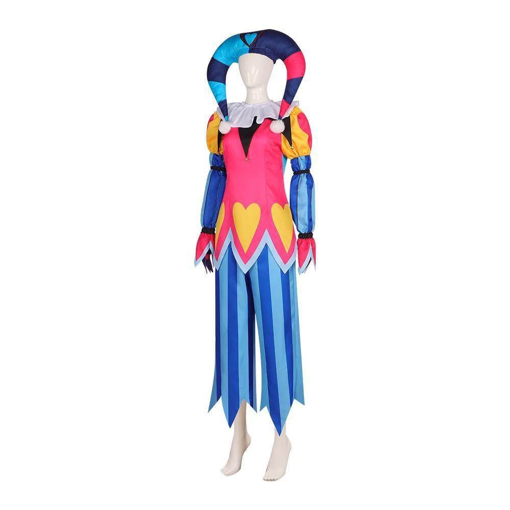 Hazbin Hotel Helluva Boss Fizzarolli clown stage costume cosplay - Ecosfun