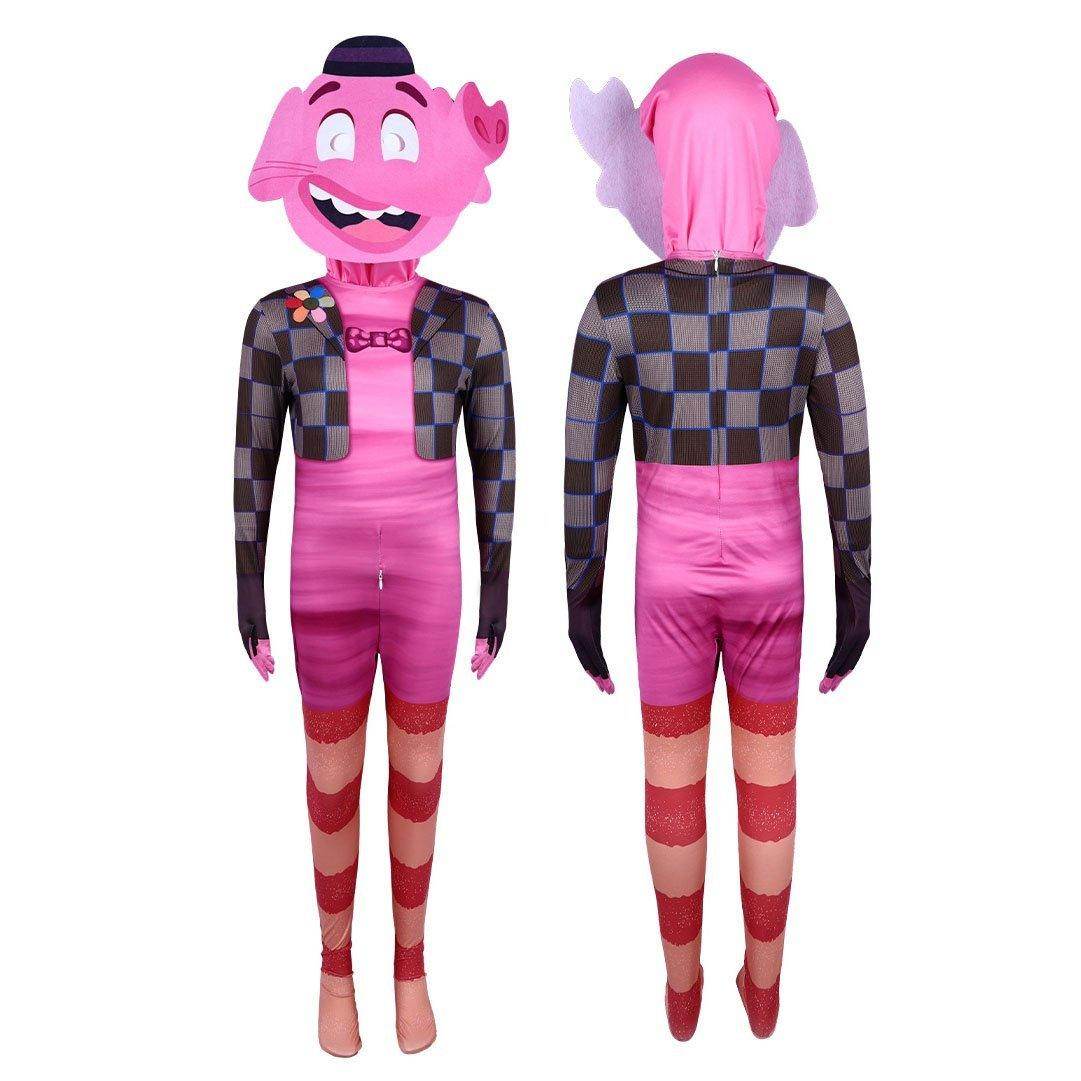 Inside Out 2 Bing Bong Costume Halloween Stage Performance Outfit for Kids and Adults - Ecosfun