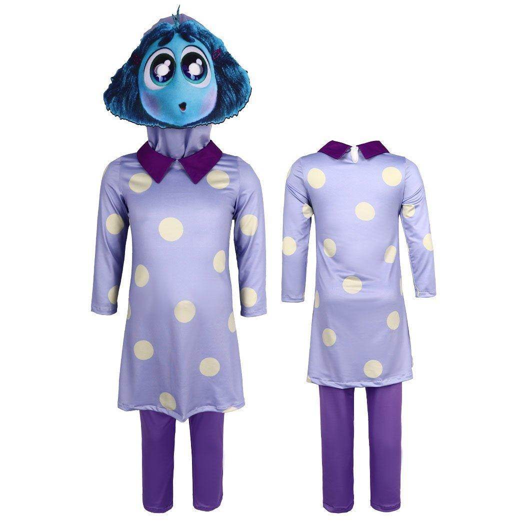 Inside Out 2 Envy Costume Halloween Stage Performance Outfit for Kids and Adults - Ecosfun