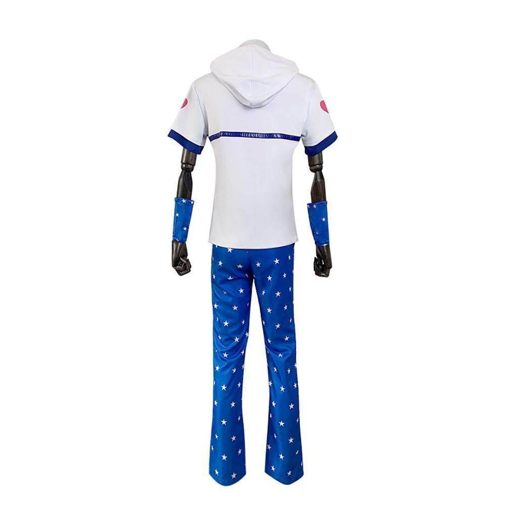 JoJo's Bizarre Adventure Johnny Joestar Cosplay Costumes Anime Halloween Suit Outfit Sets Dress Up For Adults - Ecosfun