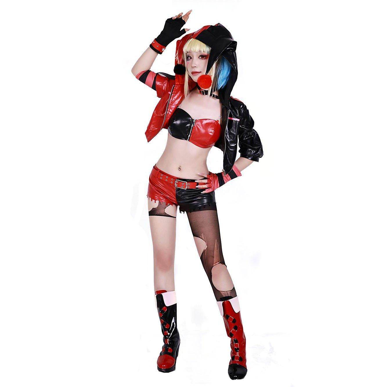Joker girl cosplay costume suicide squad Harley Quinn cosplay anime - Ecosfun