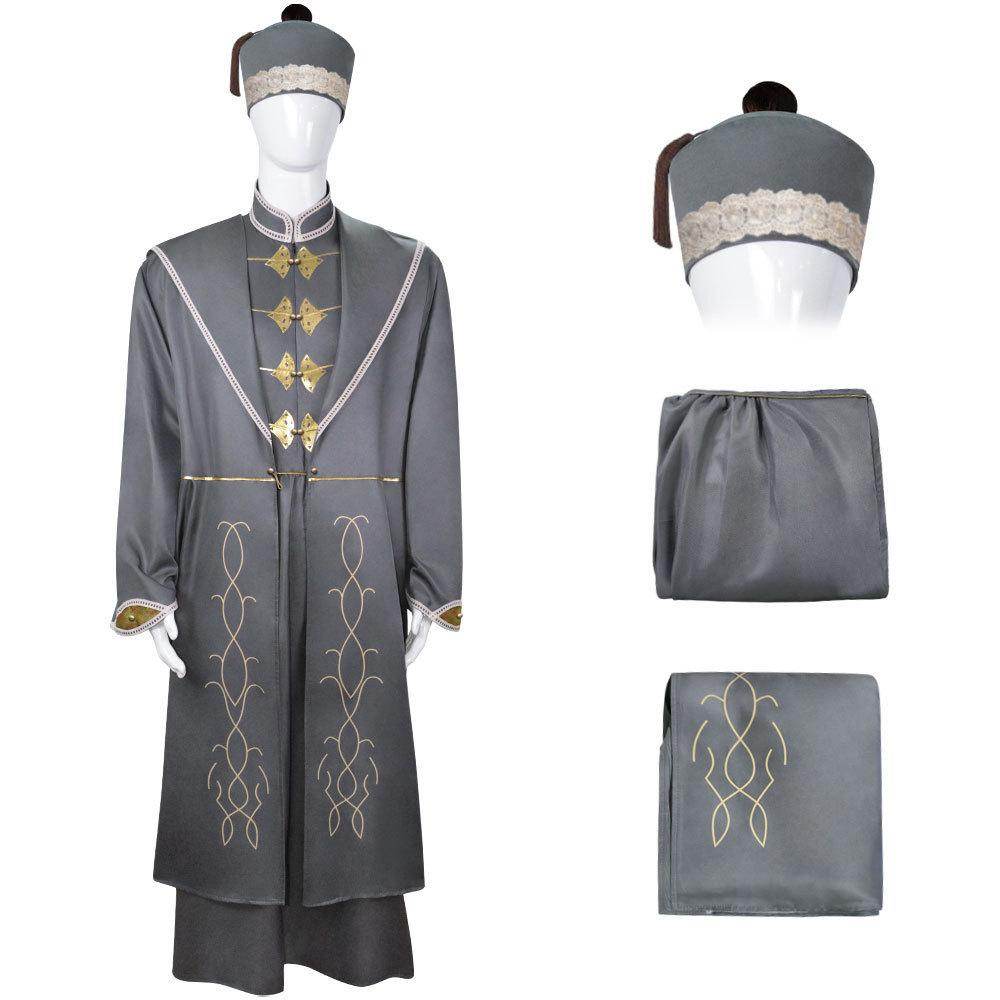 Harried Potter Cosplay Film and Television Dumbledore Halloween Stage Costume Performance - Ecosfun