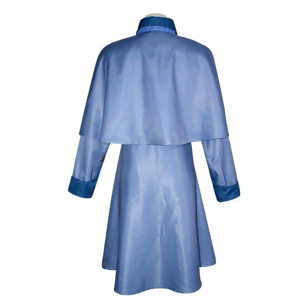 Harry Potter Costume Cosplay Beauxbatons School Uniform Fleur DE Kurt Costume for Girls Women - Ecosfun