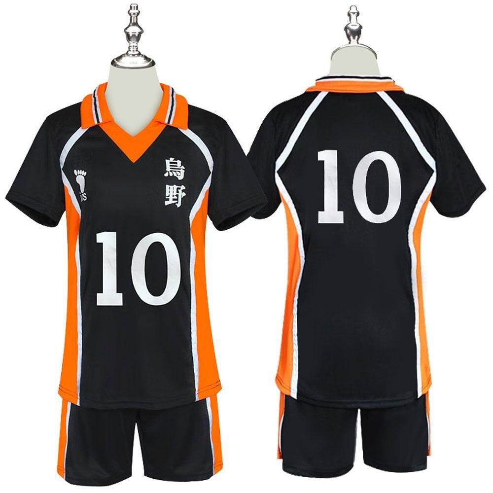 Karasuno Uniforms Anime Haikyu!! Cosplay Costumes Carnival Party Full Set - Ecosfun