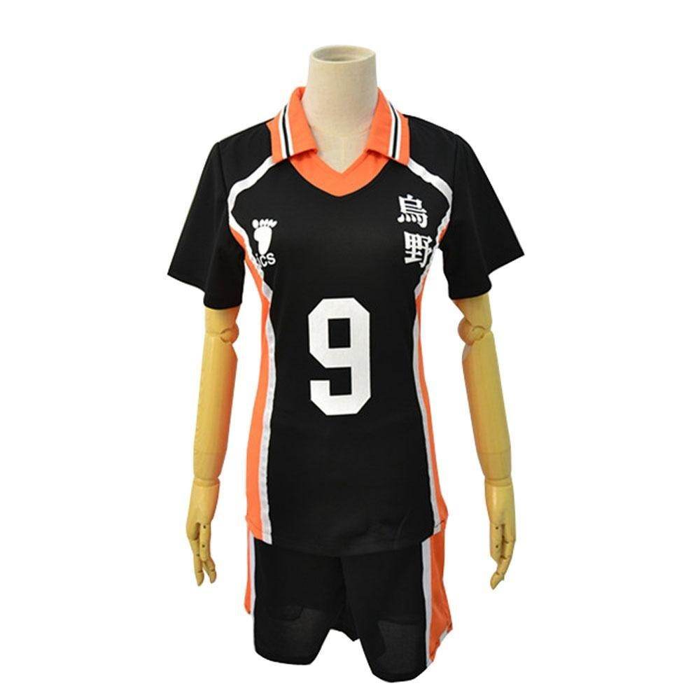 Karasuno Uniforms Anime Haikyu!! Cosplay Costumes Carnival Party Full Set - Ecosfun