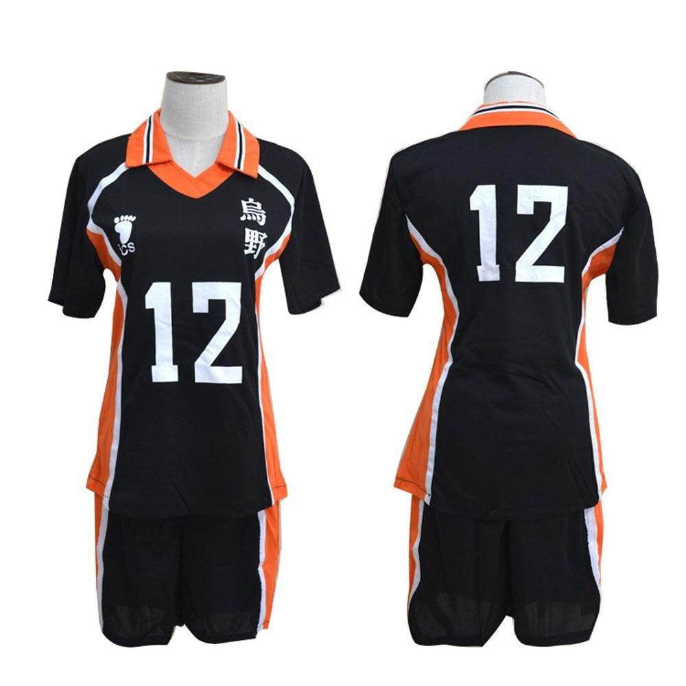 Karasuno Uniforms Anime Haikyu!! Cosplay Costumes Carnival Party Full Set - Ecosfun