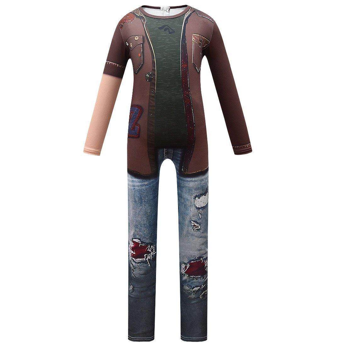 kids College Zombies Cosplay Zentai Suit Costume Children Jumpsuit Bodysuit Outfits for boy - Ecosfun